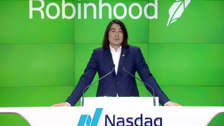 Vlad Tenev, co-founder and CEO of Robinhood