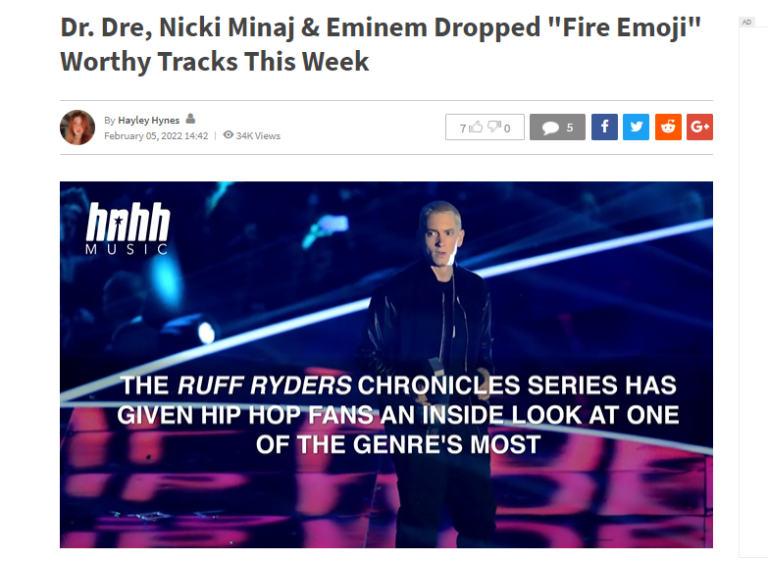 Dr. Dre, Nicki Minaj & Eminem Dropped “Fire Emoji” Worthy Tracks This Week