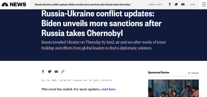 Russia-Ukraine conflict updates