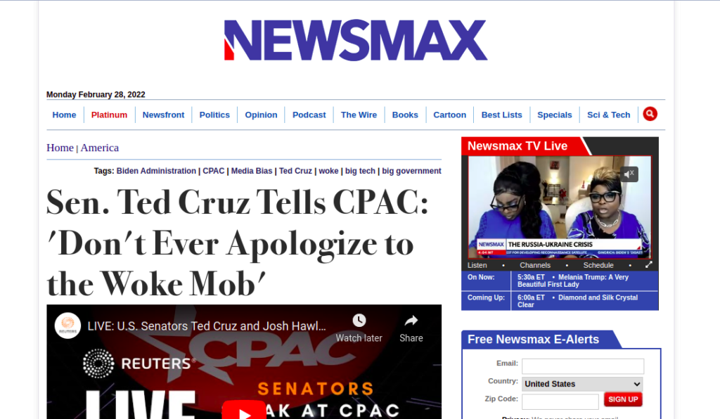 Sen_Ted Cruz Tells CPAC