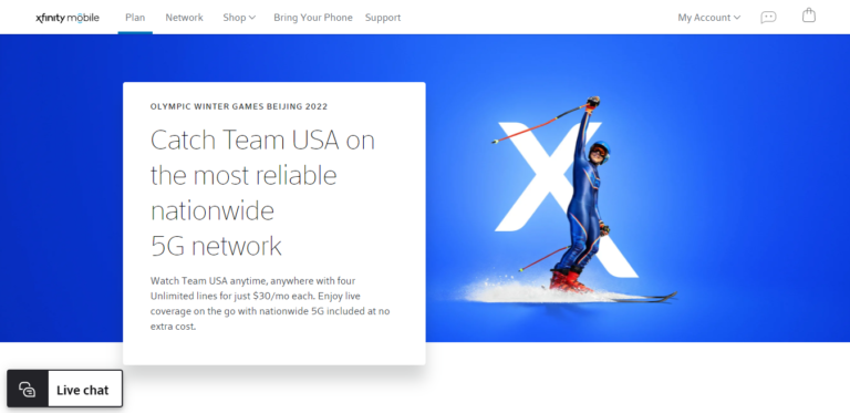 Catch Team USA on the most reliable nationwide 5G network
