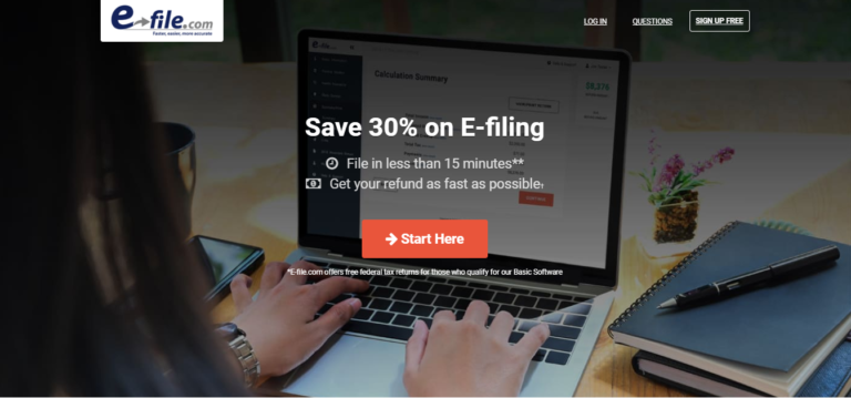 Save 30% on E-filing