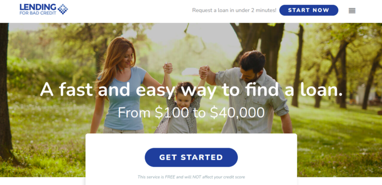 A fast and easy way to find a loan.
