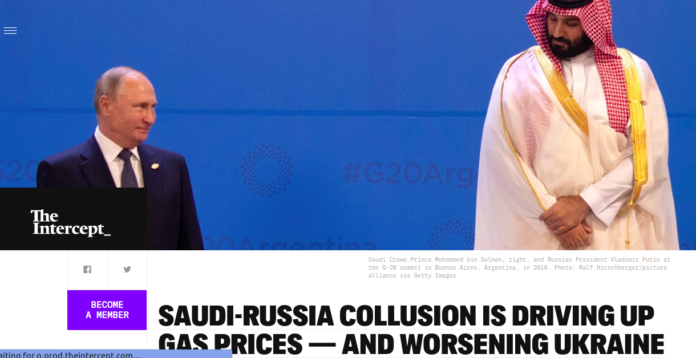 saudi-russia collusion