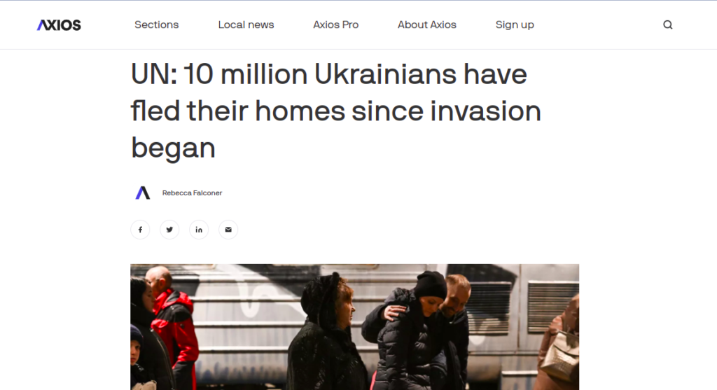 10 million Ukrainians