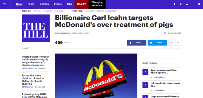 Billionaire Carl Icahn