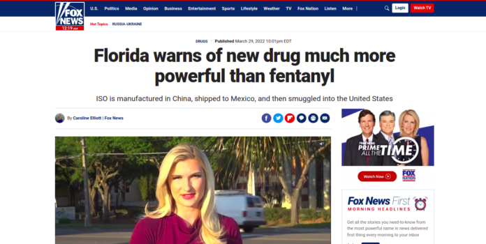Florida warns of new drug