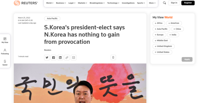S.Korea's president-elect