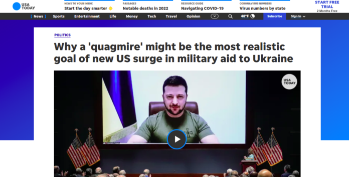 US surge in military aid to Ukraine