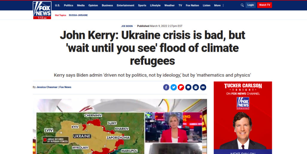 Ukraine crisis is bad