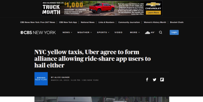 alliance allowing ride-share