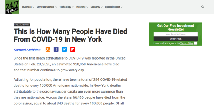 how people died from Covid-19