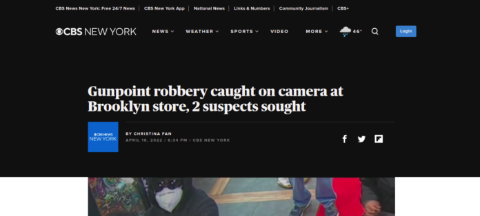 Gunpoint robbery