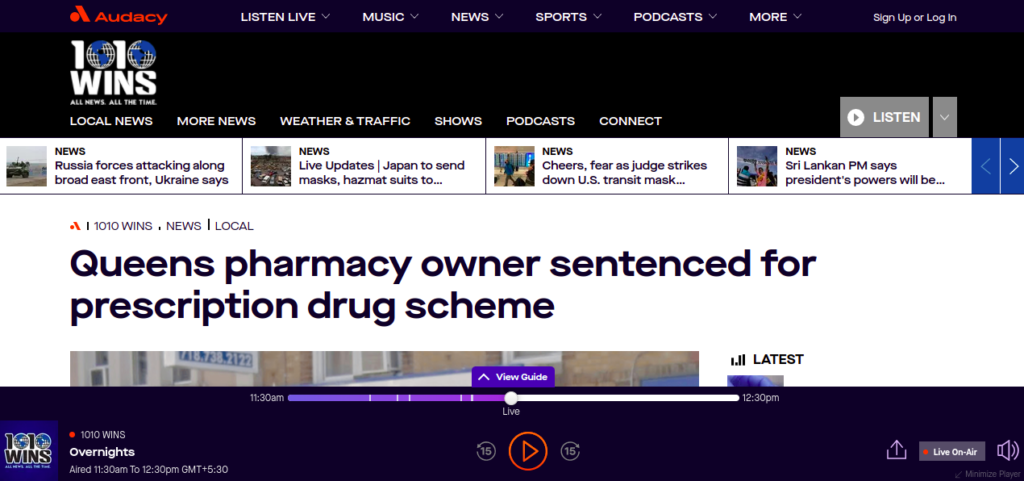 pharmacy owner sentenced