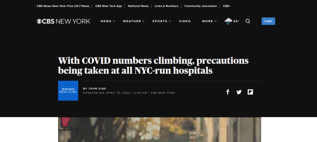 precautions being taken at all NYC-run hospitals