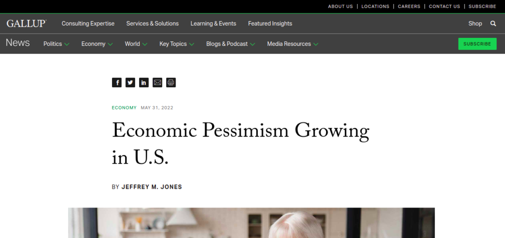 Economic Pessimism