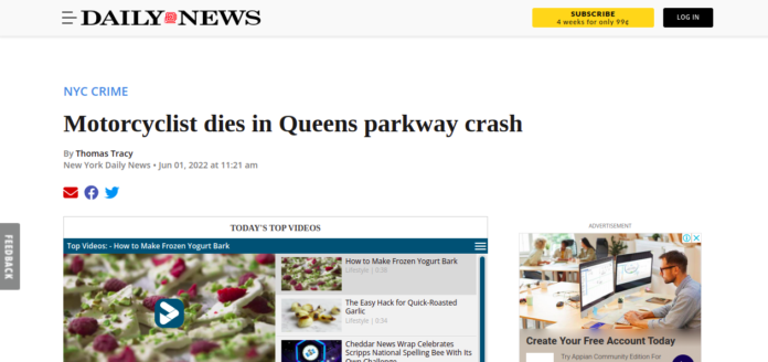 parkway crash