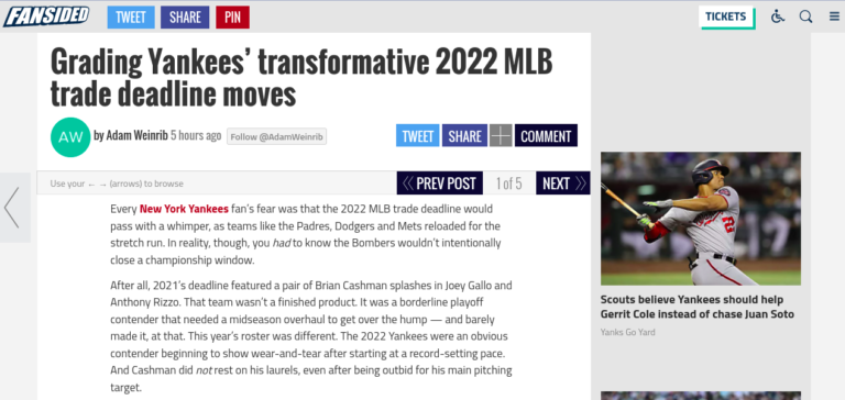 Grading Yankees’ transformative 2022 MLB trade deadline moves