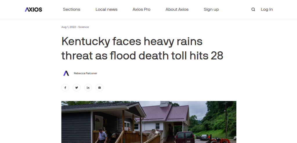 Kentucky faces heavy rains threat