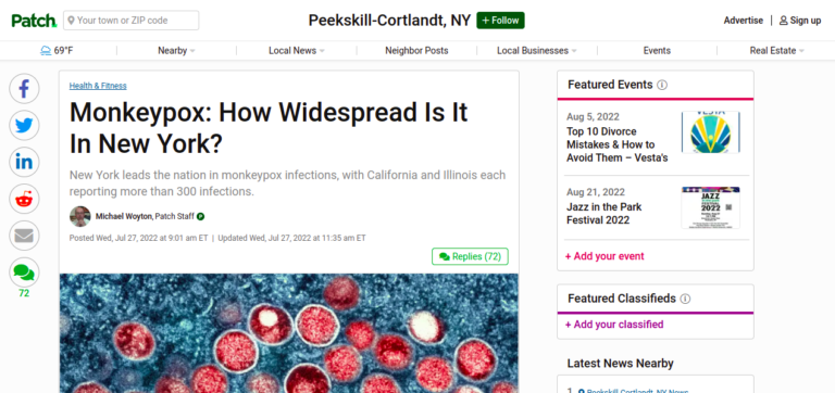 Monkeypox: How Widespread Is It In New York?