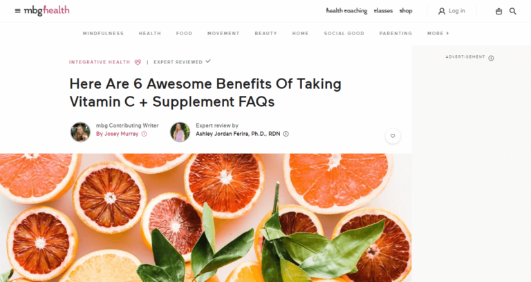 Here Are 6 Awesome Benefits Of Taking Vitamin C + Supplement FAQs