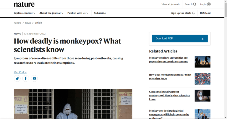 How deadly is monkeypox? What scientists know