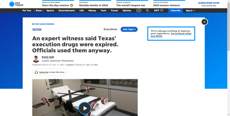 An expert witness said Texas’ execution drugs were expired. Officials used them anyway.