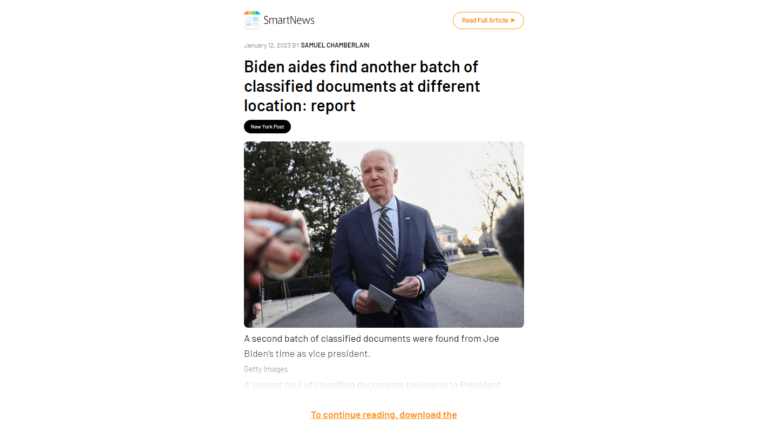 Biden aides find another batch of classified documents at different location: report