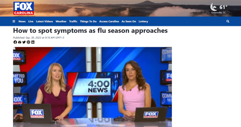 How to spot symptoms as flu season approaches