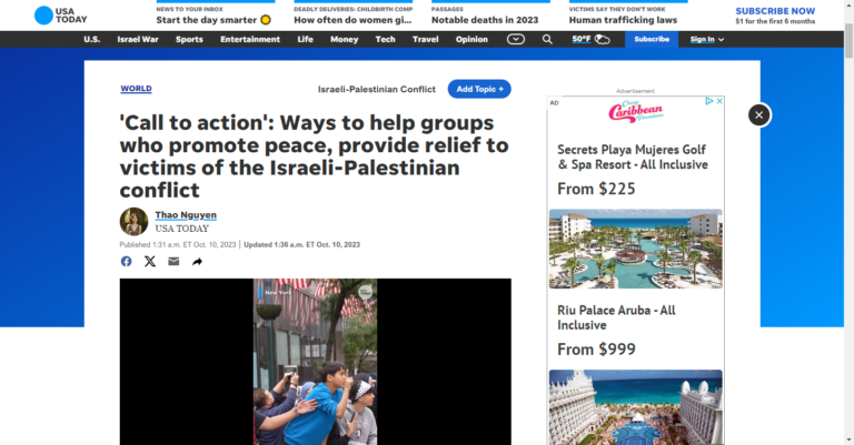 ‘Call to action’: Ways to help groups who promote peace, provide relief to victims of the Israeli-Palestinian conflict