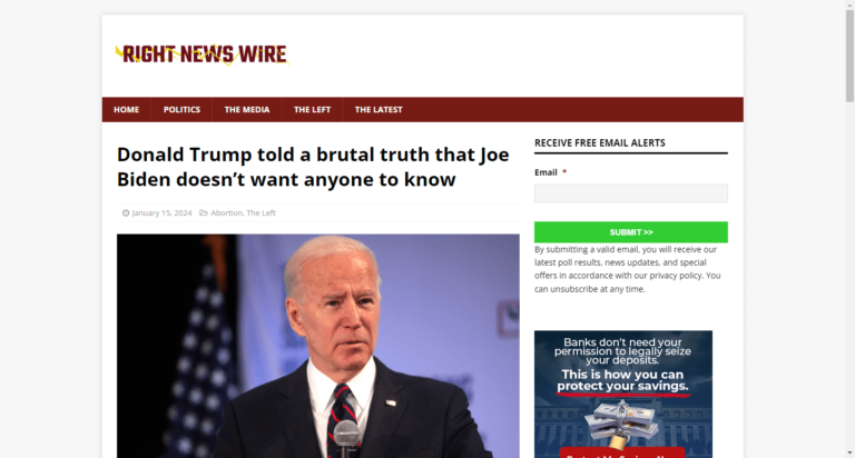 Donald Trump told a brutal truth that Joe Biden doesn’t want anyone to know