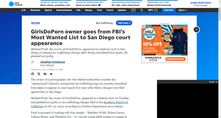 GirlsDoPorn owner goes from FBI’s Most Wanted List to San Diego court appearance