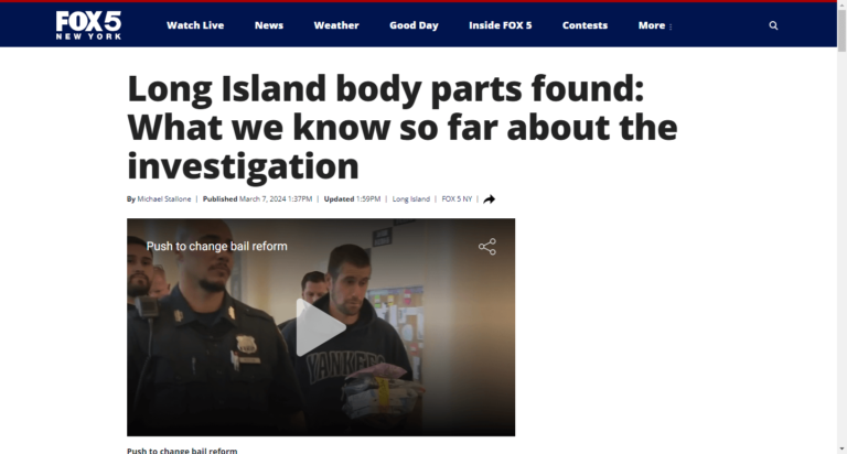 Long Island body parts found: What we know so far about the investigation