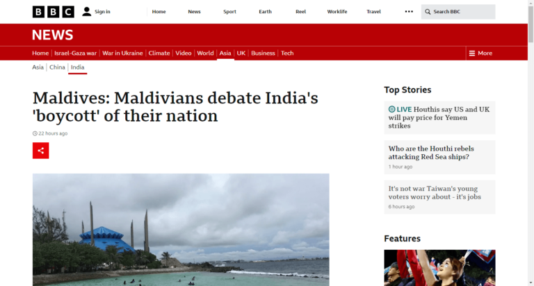 Maldives: Maldivians debate India’s ‘boycott’ of their nation