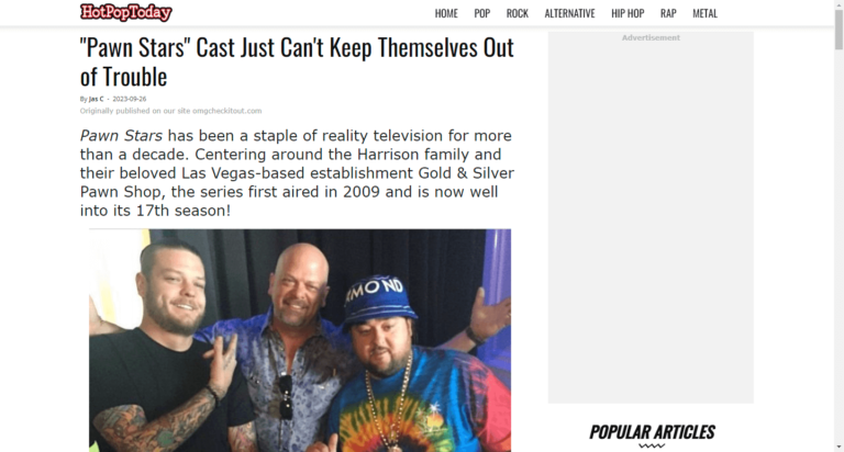 “Pawn Stars” Cast Just Can’t Keep Themselves Out of Trouble