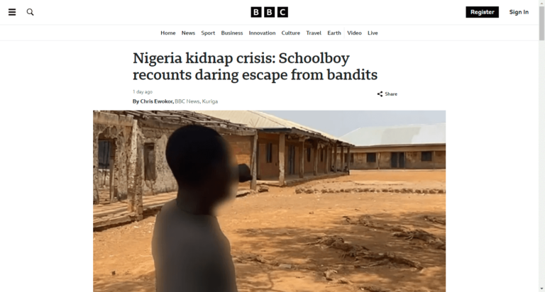 Nigeria kidnap crisis: Schoolboy recounts daring escape from bandits