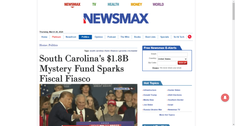 South Carolina’s $1.8B Mystery Fund Sparks Fiscal Fiasco