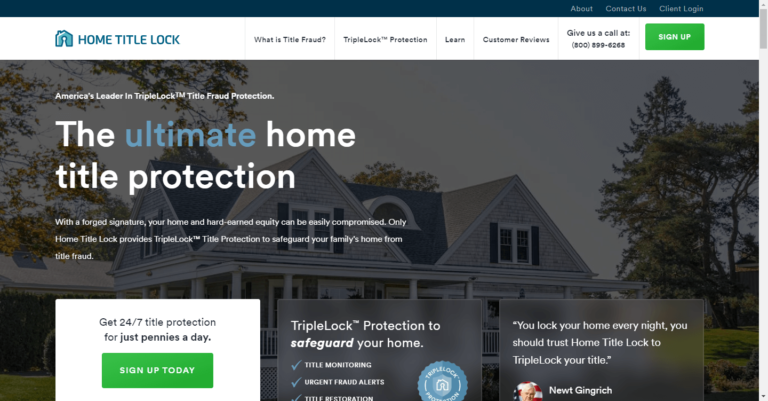 The ultimate home title protection