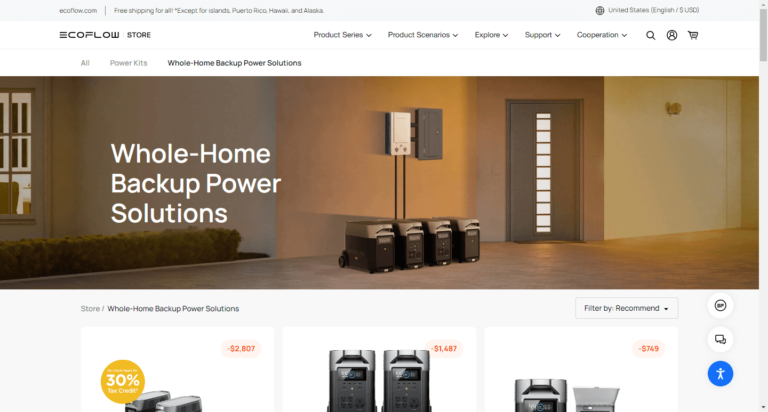 Whole-Home Backup Power Solutions