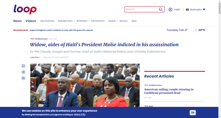 Widow, aides of Haiti’s President Moïse indicted in his assassination