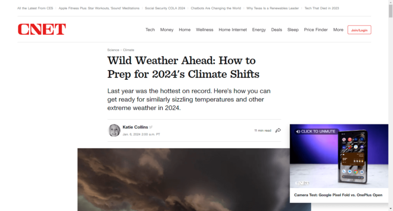 Wild Weather Ahead: How to Prep for 2024’s Climate Shifts
