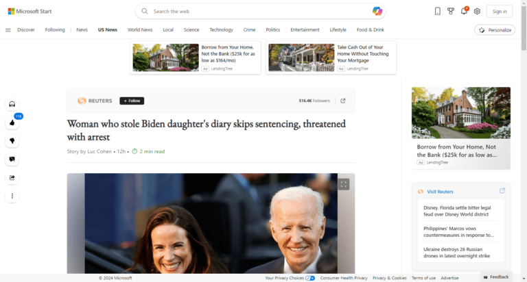 Woman who stole Biden daughter’s diary skips sentencing, threatened with arrest